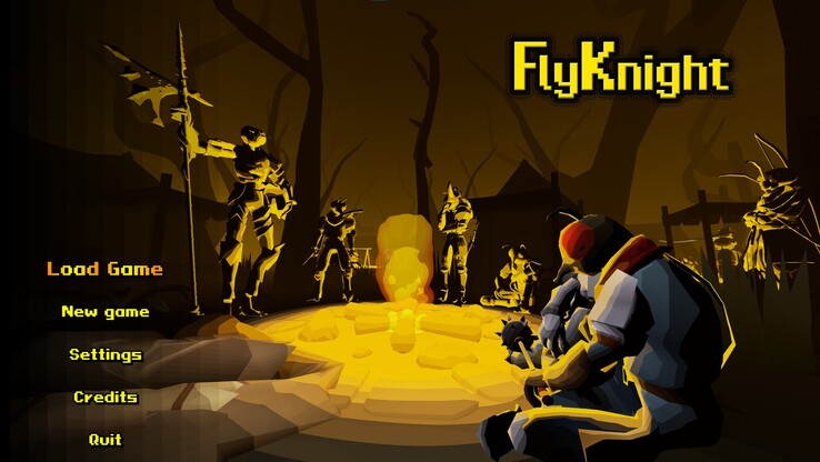 FlyKnight 还能让玩家自定义装备，打造完全独一无二的角色。(图片来源：Steam）