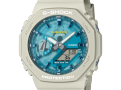 卡西欧 G-Shock GA-2100AS 手表已登陆欧洲。(图片来源：卡西欧）