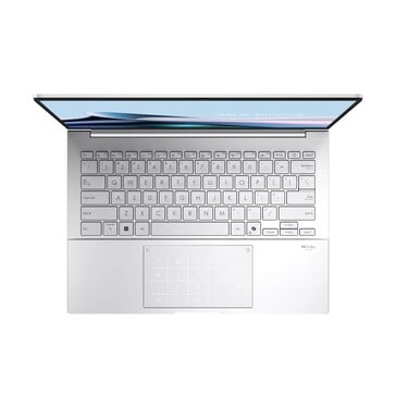 华硕 Zenbook 14 键盘和触摸板。(图片来源：华硕）