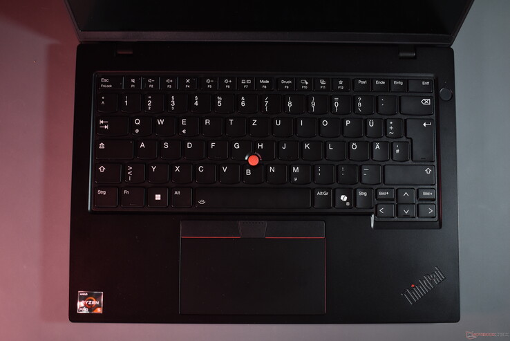 联想 ThinkPad L14 第 5 代 AMD：键盘