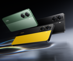 Poco X7 Pro 有绿色、黄色和黑色三种配色（图片来源：小米）