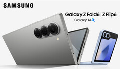 Galaxy Z Flip6 和Galaxy Z Fold6 是三星下周将展示的众多设备中的两款。(图片来源：三星）