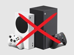 Xbox X/S 系列于 2020 年 11 月推出，代表了微软的第四代游戏机。(图片来源：Xbox / Canva）