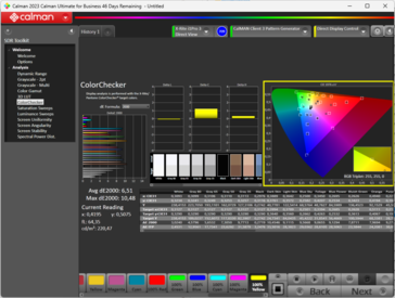 Calman ColorChecker OD 模式