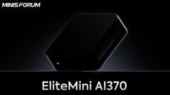 Minisforum Elimite Mini AI370 将采用 Ryzen AI 9 HX 370（图片来源：Minisforum - 已编辑）