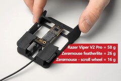 Zeromouse V35 是一款超轻、极简的游戏鼠标，需要组装。(图片来源：Zeromouse）