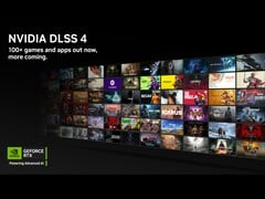 Nvidia 的最新升频技术 DLSS 4 现已在 100 多款游戏和应用中得到支持。(图片来源：Nvidia）