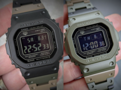 由 B5K Customs 设计的卡西欧 G-SHOCK GMW-B5000 迷彩风定制版。(图片来源：B5K Customs via Instagram）