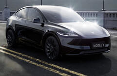 与Model 3 Highland一样，2024年的特斯拉Model Y改款车型也可能推出两种新的涂装颜色（图片：LaMianDesign）