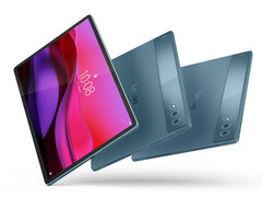 Yoga Tab Plus 有 Seashell 和 Tidal Teal 两种颜色可供选择，运行Android 15。（图片来源：联想）