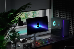 Alienware AW2725DM 游戏显示器（如图）支持 Nvidia G-Sync 和 AMD FreeSync。(图片来源：Alienware）