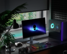 Alienware AW2725DM 游戏显示器（如图）支持 Nvidia G-Sync 和 AMD FreeSync。(图片来源：Alienware）