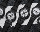 卡西欧 G-SHOCK 黑白系列。(图片来源：美通社）