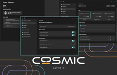 System76 Cosmic Alpha 2 更新为这个刚刚起步的桌面环境引入了大量可用性和定制化改动。(图片来源：System76 - 已编辑）