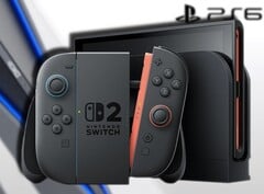 任天堂显然希望 Switch 2 的出货量远远超过 PS6。(图片来源：任天堂/科技之血 - 已编辑）