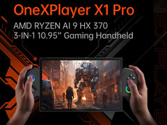 OneXPlayer X1 Pro 是一款超大型游戏掌上电脑。(图片来源：One-Netbook）