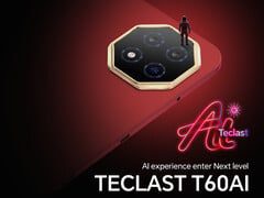 T60Ai 预装了Android 15。(图片来源：Teclast）