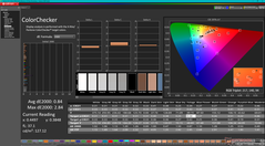 校准后的 ColorChecker