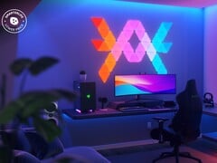 Nanoleaf SmarterLife Shapes 灯打折（图片来源：Nanoleaf）