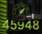 GeForce RTX 5090D 有可能为 PassMark 基准测试超频了。(图片来源：Nvidia/PassMark - 已编辑）