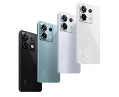 小米销售的Redmi Note 13 Pro 有四种颜色可供选择。(图片来源：小米）