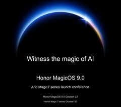 Honor Magic 7 系列和 MagicOS 9.0 发布日期正式确定（图片来源：微博 via mobile phone）Honor 