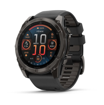 Garmin Fenix 8。(图片来源：Garmin）