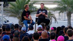 T-Mobile 在 iPhone 上开启了 Starlink（图片来源：SpaceX）