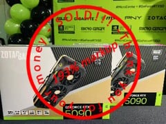 GeForce RTX 5090 的变体在 eBay 等网站上被卖到了天价。(图片来源：eBay - 已编辑）