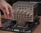 AMD Ryzen 9 9950X 是一款强大的 16 核 Zen 5 CPU，其散热能力非同小可。(图片来源：Bilibili）