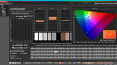 校准后的 ColorChecker