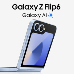Galaxy Z Flip6 与较早的Galaxy Z Flip5 很难区分。（图片来源：Samsung Kazakhstan - 已编辑）