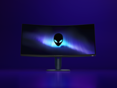 Alienware AW3425DWM（图片）的分辨率为 3440x1440。(图片来源：Alienware）