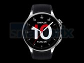 据说 OnePlus Watch 3 将采用数字表冠的改良设计。(图片来源：SmartPrix）