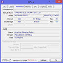 System info CPU-Z Mainboard