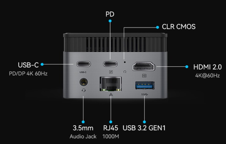 M6S Plus 是一款通过 USB PD 供电的微型电脑（图片来源：Morefine）