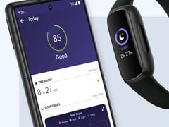 即将推出的 Fitbit 人工智能睡眠实验室可能会加入现有的基于应用程序的睡眠跟踪功能（上图）。(图片来源：Fitbit）