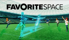 索尼通过Android 和 iOS 应用程序推出 FavoriteSpace VR 世界，将体育迷与他们喜爱的球队联系起来。(图片来源：索尼）