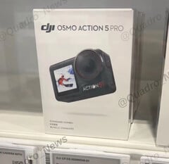 大疆可能会将 Action 5 Pro 与多个 &quot;组合 &quot;配件包搭配销售。(图片来源：@Quadro_News）