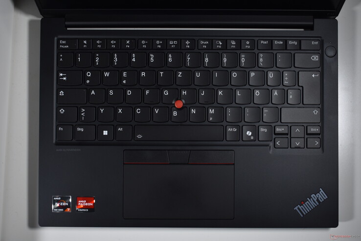 联想 ThinkPad E14 Gen 6：键盘