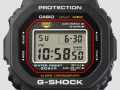 卡西欧 G-Shock DW5000R-1A 将于 2024 年 12 月在美国上市。(图片来源：卡西欧）