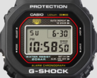 卡西欧 G-Shock DW5000R-1A 将于 2024 年 12 月在美国上市。(图片来源：卡西欧）