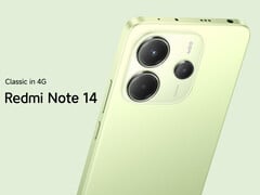 Redmi Note 14 4G 开箱即可运行Android 14。(图片来源：小米）