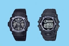 G-Shock AWG-M100FP-1A2JR（左）和 GW-2320FP-1A2JR（右） 图片来源：Casio / Notebookcheck：卡西欧 / Notebookcheck