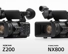 索尼发布 HXR-NX800 和 PXW-Z200 专业摄像机，配备 4K 120fps、24-480mm 变焦、AI 自动对焦、实时流媒体和自动主体取景功能。(图片来源：索尼）