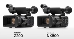 索尼发布 HXR-NX800 和 PXW-Z200 专业摄像机，配备 4K 120fps、24-480mm 变焦、AI 自动对焦、实时流媒体和自动主体取景功能。(图片来源：索尼）