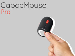 CapacMouse Pro 重 30 克，配有压力感应滚动按钮（图片来源：Astract Japan - 已编辑）