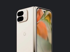 谷歌 Pixel 9 Pro 折叠版采用了全新的相机模块，但据说提供了更小的传感器。(图片来源：谷歌）