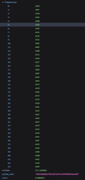 Core Ultra 6 228V Geekbench 频率（图片来源：Geekbench）