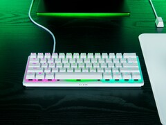 Razer Huntsman V3 Pro Mini 白色（图片来源：Razer PR）